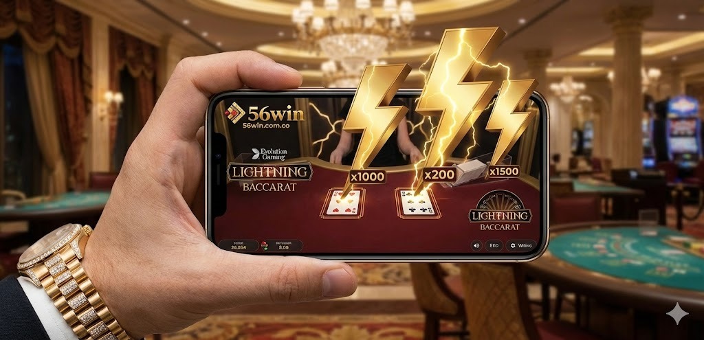 Evolution Gaming 56WIN: Đỉnh cao sòng bài trực tuyến đẳng cấp quốc tế 2 Trải nghiệm công nghệ phát trực tiếp tiên tiến nhất hiện nay tại Evolution Gaming 56WIN